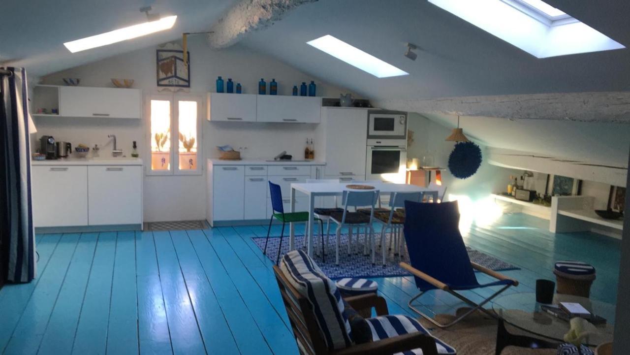 Loft D'Architecte Sur Le Toit De Paul Valery Apartment Sete Exterior photo